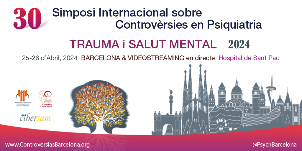 Banner International Symposium Controversies Psychiatry Barcelona